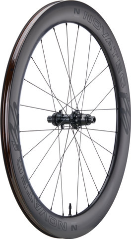 Novatec Juego de ruedas R6 PRO Disc Center Lock Carbon 28" - black/SRAM XDR/28"/142 mm/100 mm