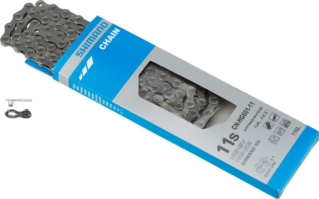 Shimano 105 / SLX / E-Bike Quick-Link Kette CN-HG601-11 11-fach - silber/116