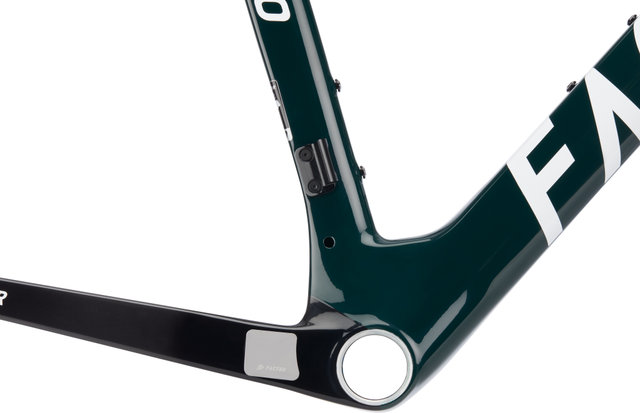 Factor Kit de Cadre en Carbone OSTRO V.A.M. Disc T47a Shimano Modèle 2023 - factor racing green | 56 cm, 120 mm x 42 cm, SB 25 mm