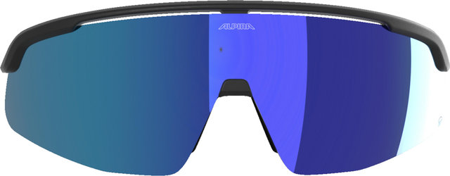 Alpina Turbo Pro Q Sportbrille - black-white matt | blue