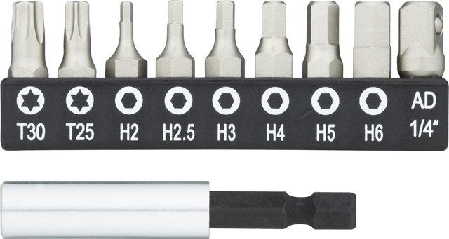 PRO Llave de torsión 1-25 Nm Team Digital con set de puntas - negro-plata/1 - 25 Nm