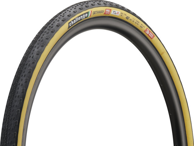 Challenge Cubierta plegable Getaway Pro Handmade TLR 28" - negro-marrón claro/28 /40 /40-622