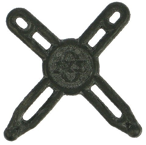 SKS Attache Cruciforme en Caoutchouc - noir/universal