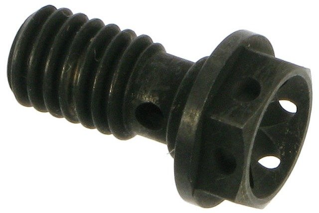 Hohlschraube M6x1 - schwarz/universal