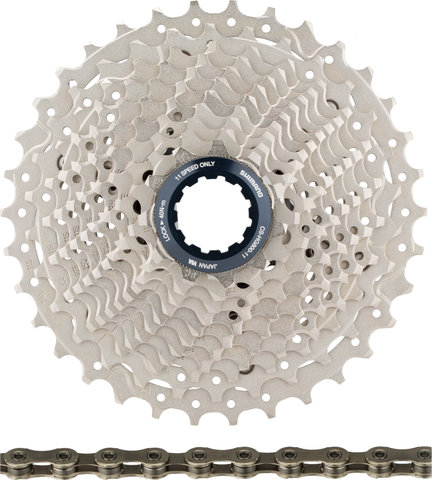 Shimano Kit d'escalade Ultegra R8000 - silber schwarz | 11 dents | Shimano Route | Shimano Route | 11-34 | aucun
