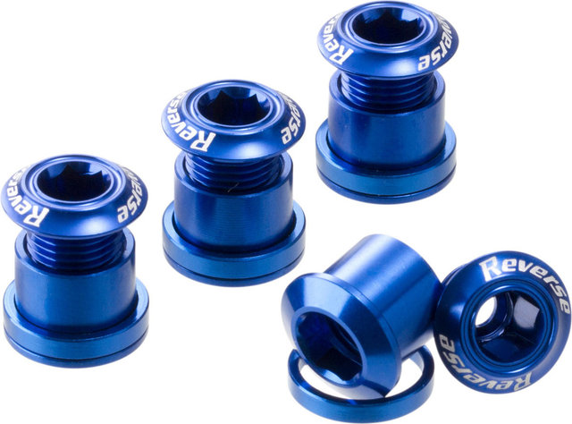 REVERSE Components Kettenblattschrauben - blue