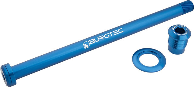 Burgtec 186 mm rear axle for Orbea - deep blue