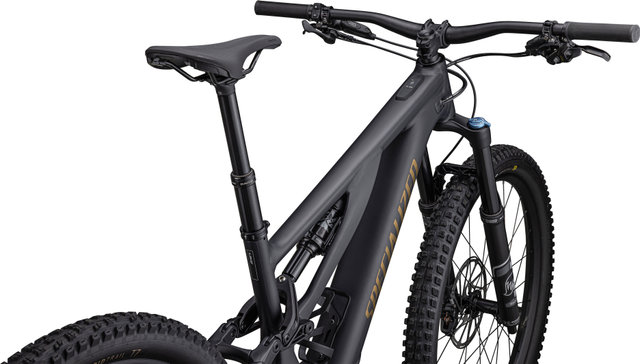Specialized Vélo Tout-Terrain Électrique Turbo Levo Comp Alloy 29"/27,5" Mod. 2024 - satin midnight shadow-harvest gold metallic/160 /29"/L