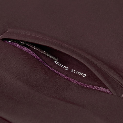 Endura Loop Ride Long Sleeve Jersey Women - black cherry | S