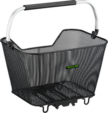 Racktime Cesta de bicicletas Bask-it Deluxe - negro