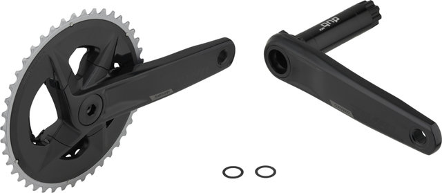 SRAM Juego de bielas Rival Wide DUB 2x12 velocidades - black/172,5 mm