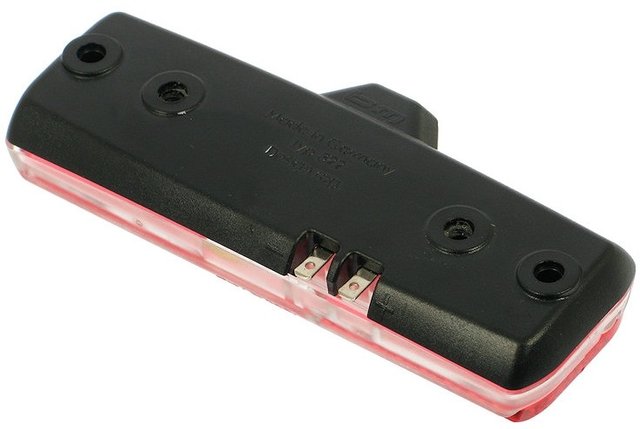 Lampe Arrière à LED Toplight Mini Plus (StVZO) - rouge-noir/universal