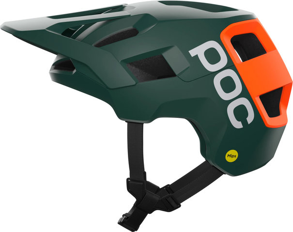 POC Kortal Race MIPS Helmet - pargasite green matt fluorescent orange matt | 55 - 58 cm