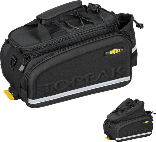 Topeak MTX TrunkBag DX 2.0 with Trunklock Pannier Bag - black | 12300 ml