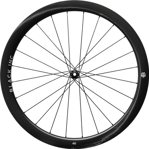 Black Inc Juego de ruedas gravel Forty Six Carbon Disc Center Lock 28" - silver | Non Boost | 100 mm | SRAM XDR | 28" | 142 mm