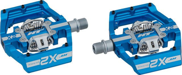 HT DH RACE X2 Klickpedale - blue