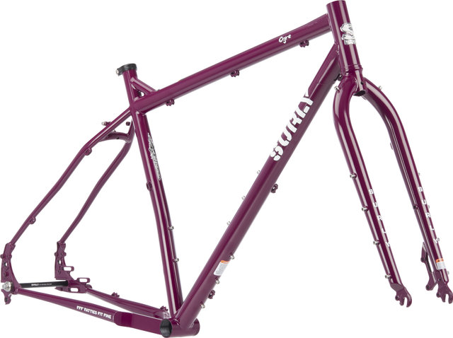 Surly Ogre 27,5+/29" Rahmenkit - fermented plum/L