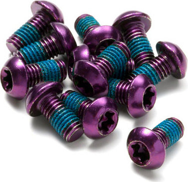 REVERSE Components Befestigungsschrauben Stahl für Bremsscheiben - purple