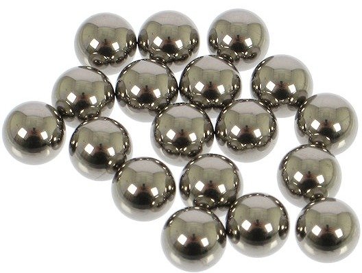 1/4" Steel Balls for Rear Cone Bearings - universal/universal