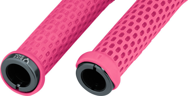 BikeYoke Grippy handlebar grips - pink