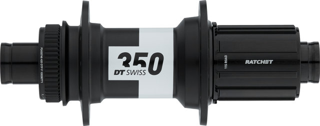 DT Swiss Buje RT 350 Classic Road Disc Center Lock - negro/Shimano carretera/24/Shimano carretera