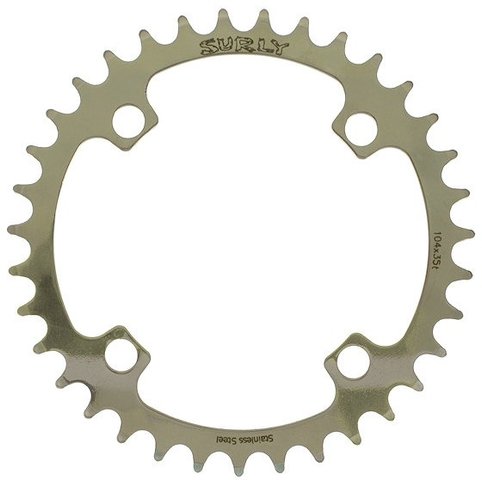 Surly Chainring 4-arm 104 mm: Durable Stainless Steel | bike-components