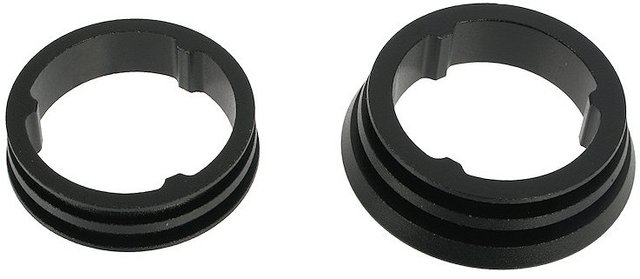 Mega Spacer for Megaforce2 / SuperSpin tapered - black/10 mm