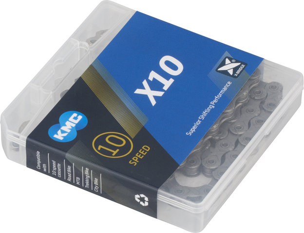 KMC X10 10-speed Chain - grey/114