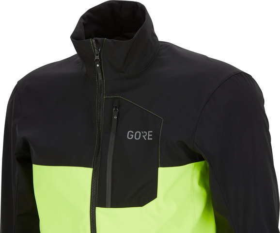 GORE Wear Chaqueta Spirit - neon yellow-black/M