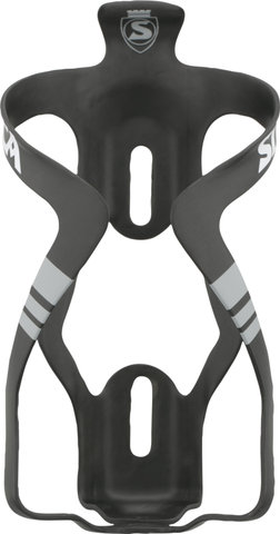 SILCA Sicuro Carbon Bottle Cage - black / white