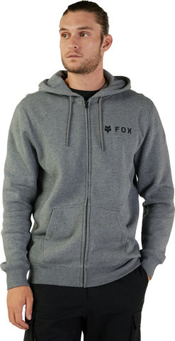 Fox Head Sudadera polar con cremallera Absolute - heather graphite/M