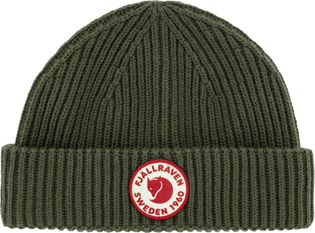 Fjällräven 1960 Lite Logo Mütze - deep forest | one size