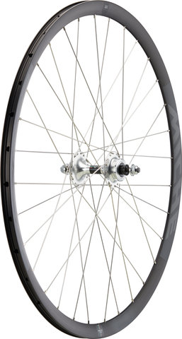 Miche Set de Roues pour Piste Pistard - noir-argenté/Non Boost/Non Boost/100 mm/28"/Pignon à vis/100 mm/Roue libre filetée/100 mm/120 mm