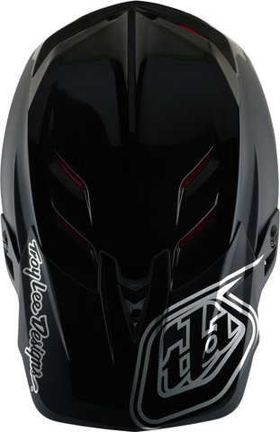 Troy Lee Designs D4 Polyacrylite Fullface Helm - shadow black/57 - 58 cm