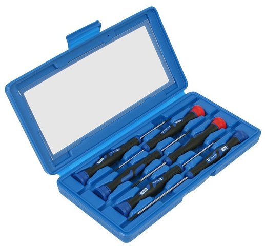 Kit de mecánica de precisión - azul-negro/universal