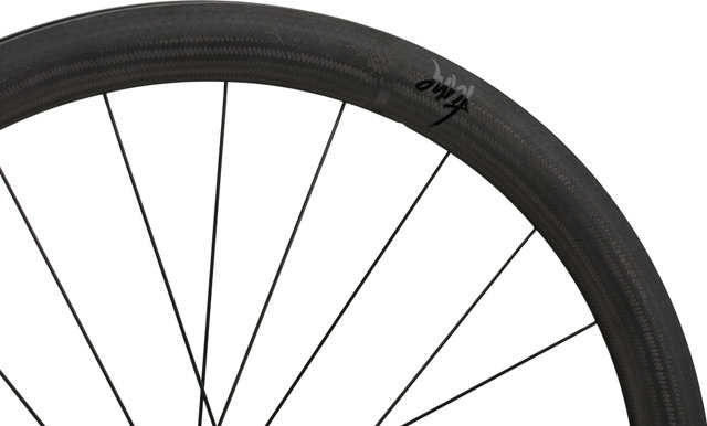 tune Set de Roues en Carbone Schwarzbrenner 45 Disc Skyline Center Lock 28" - schwarz | 142 mm | 100 mm | 28" | SRAM XDR | 100 mm | SRAM XDR | 100 mm | 142 mm