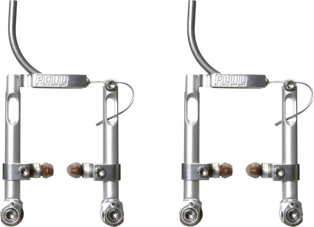 PAUL Motolite V-Brake Long Pull v+h Set Felgenbremse - silver/Set