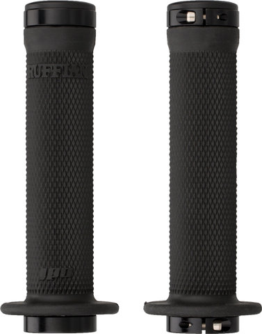 ODI Puños de manillar BMX Ruffian Lock On - negro/143 mm