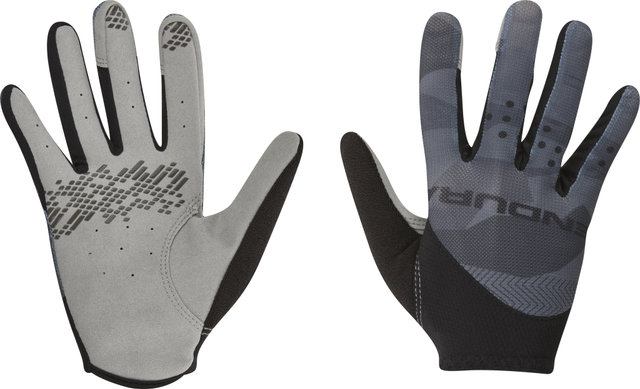 Endura Hummvee Lite Icon Full Finger Gloves - grey camo/S