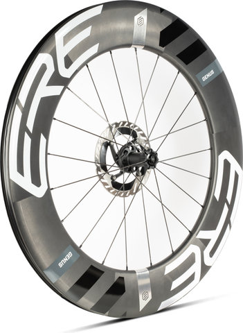 ERE Research Genus AE92-D Carbon Disc Center Lock TT 28" Vorderrad - black-black/Non Boost/28"