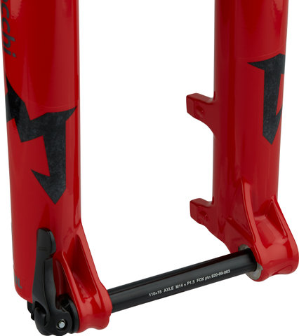 Marzocchi Bomber Z1 29" Federgabel - gloss red/110 mm/29"/15 mm Steckachse/160 mm/1,5"/44 mm