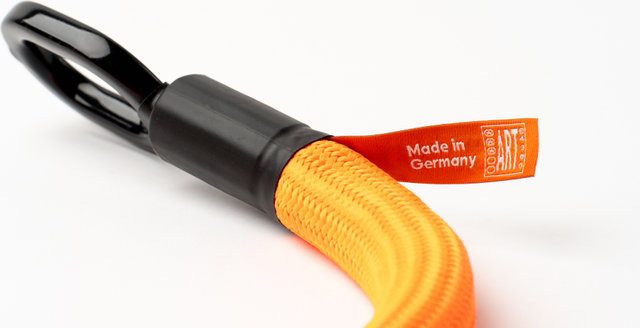 tex-lock Eyelet chain lock + D-lock shackle lock - acid orange
