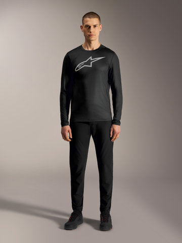 alpinestars A-Dura Ride L/S Trikot - black | S