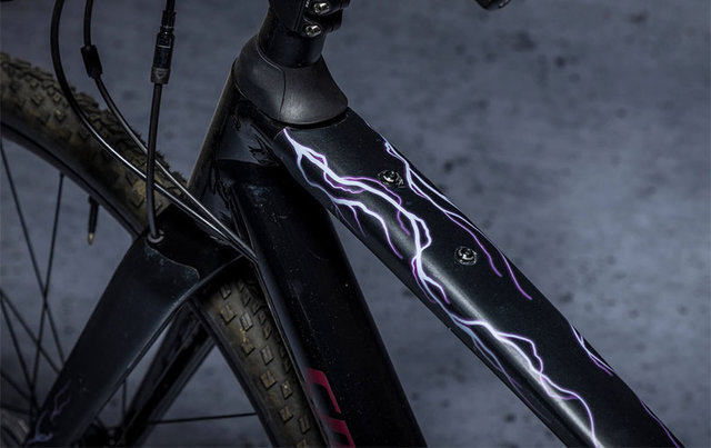 DYEDBRO Set de lámina protectora de cuadros gravel - lightning pink