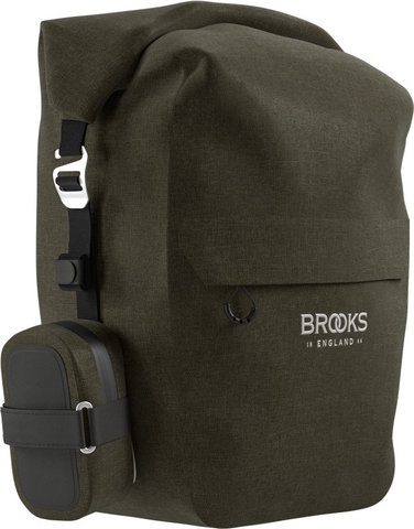 Brooks Sacoche pour Porte-Bagages Scape Pannier Large - mud green/9000 