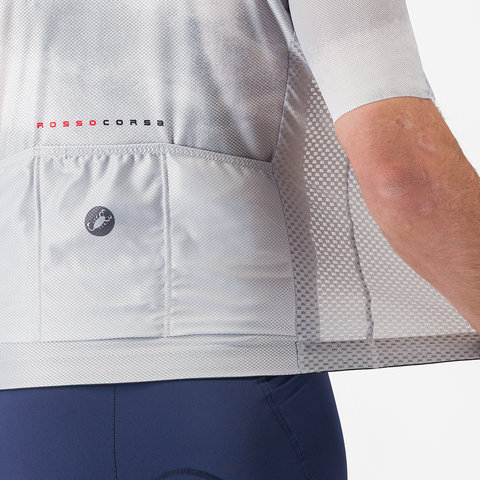 Castelli Climber's A/C S/S Trikot - silver gray smoky gray | M