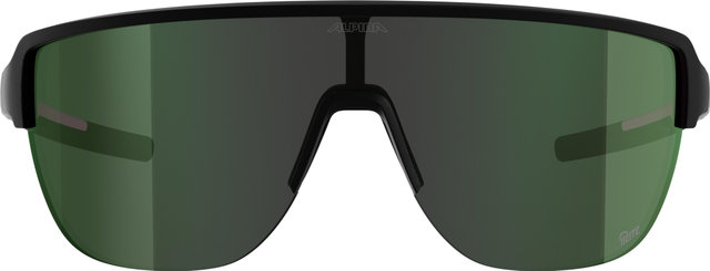 Alpina Ram 2.0 Sports Glasses - black-white matte | mirror green