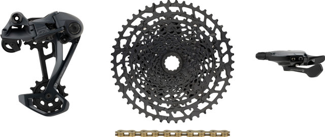 SRAM GX Eagle 1x12-speed E-Bike Upgrade Kit with Cassette for Shimano - black - XX1 gold/Shimano MTB/14 teeth/Shimano MTB/none/11-50/none/without