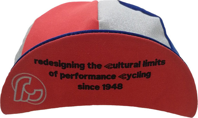 Cinelli Cycling cap - oval-red-blue/one size