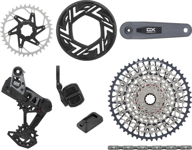 SRAM Groupe E-VTT GX Eagle Transmission AXS 1x12vit. pour Brose - dark polar/160,0 mm/aucun/SRAM XD/10-52/SRAM XD/sans